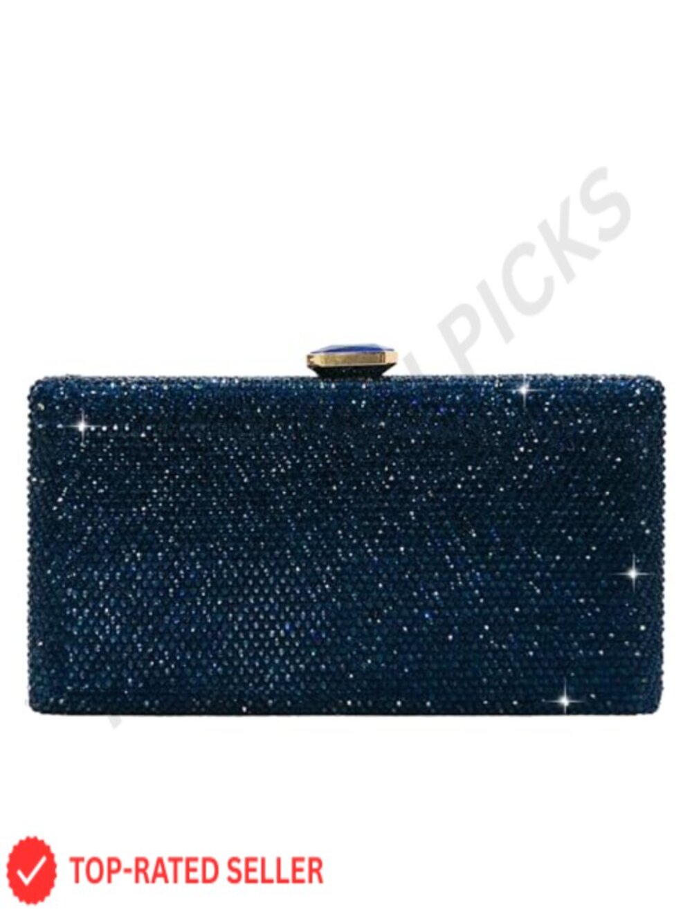 Crystal Evening Bag Formal Party Box Clutch Wedding Rhinestone Handbags Satin